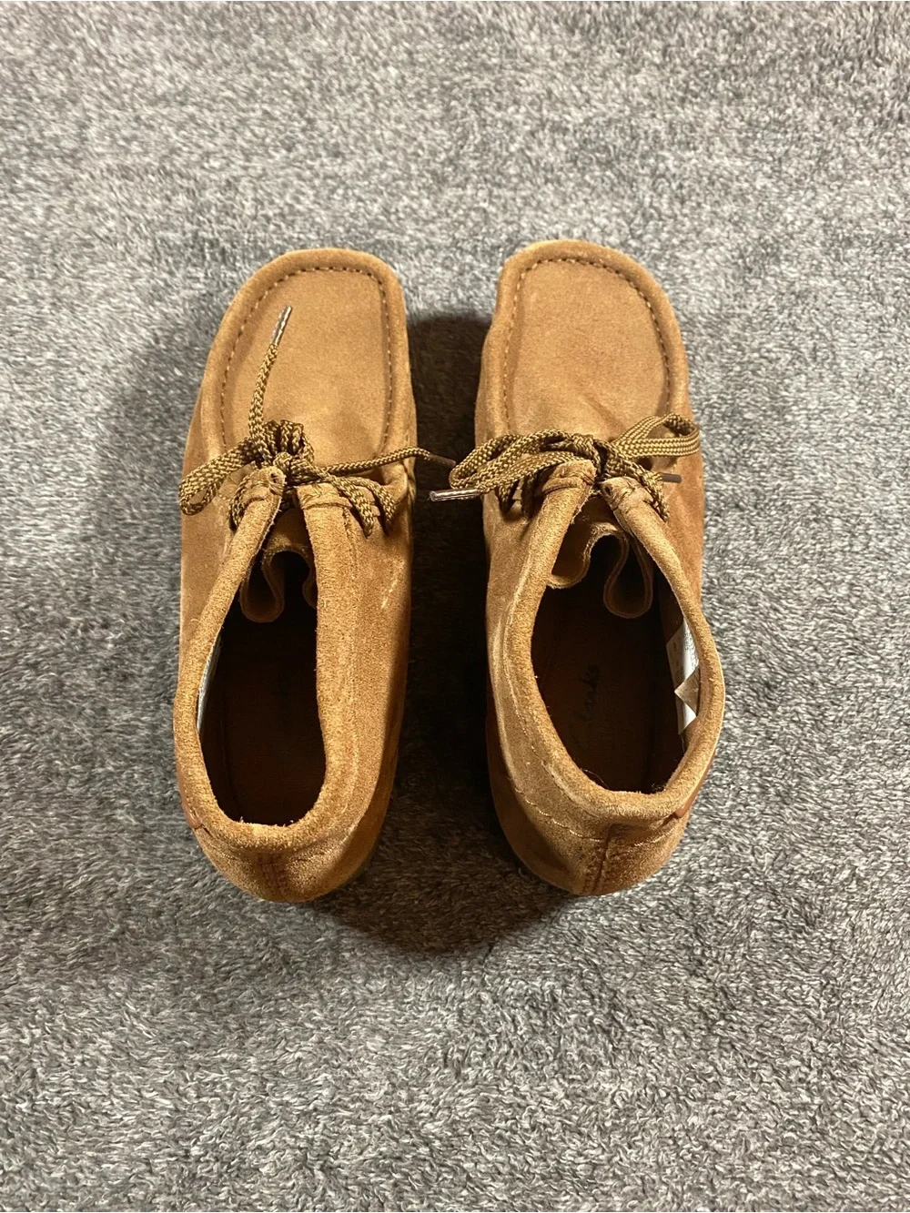Clarks Men's Suede Chukka Boots in Tan Brown